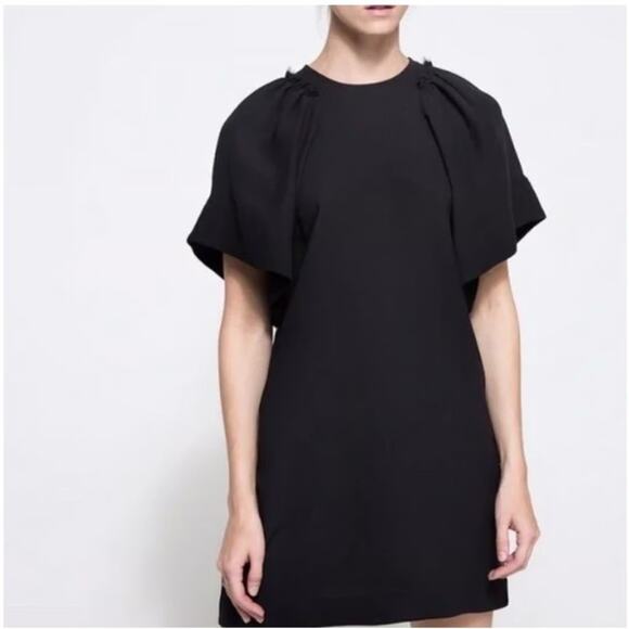 Rachel Comey Relict Mini Dress Size 4 Navy Designer Made in NYC Minimalist - Picture 2 of 11